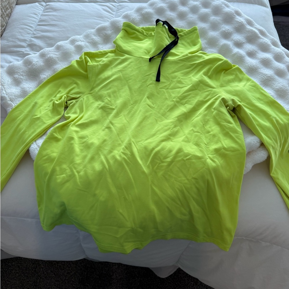 Victoria's Secret Neon Green Sweatshirt